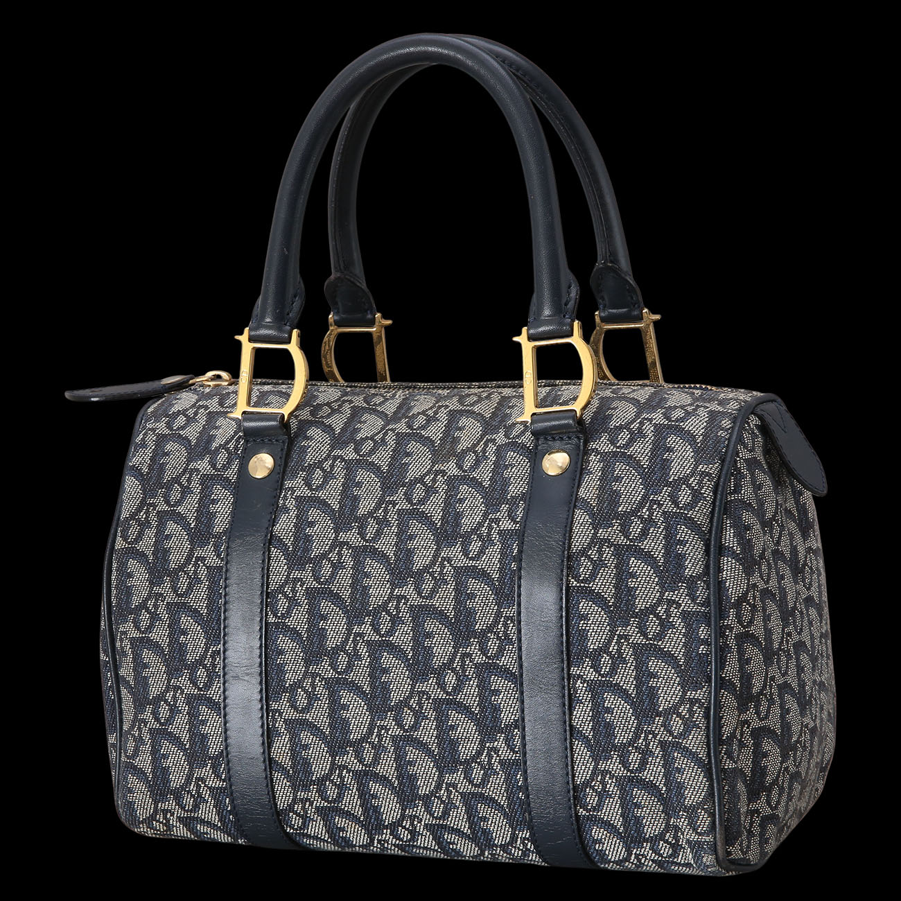 CHRISTIAN DIOR(USED)크리스찬디올 오블리크 보스턴백
